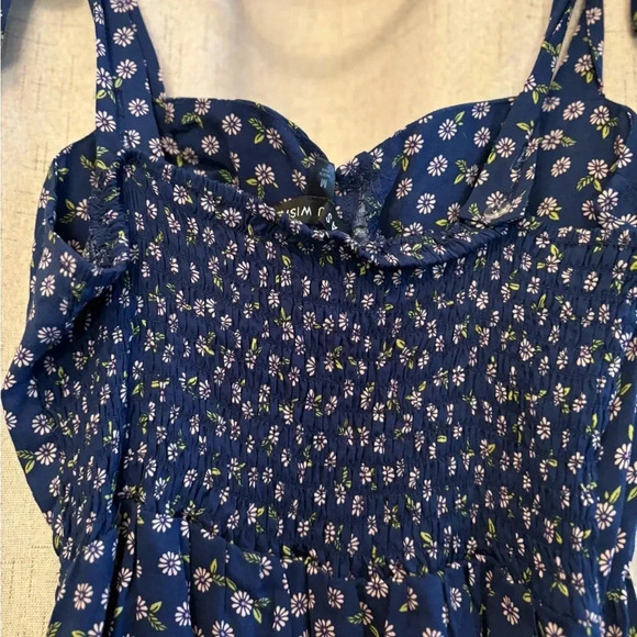 As U Wish Size M Floral Sundress
NWT, with upper lining. Navy with lavender. - Picture 7 of 8